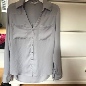 Express Portofino Dress Shirt-light purple-XS